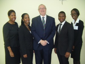 Team EDLS with Hon. Mr. Justice Hayton