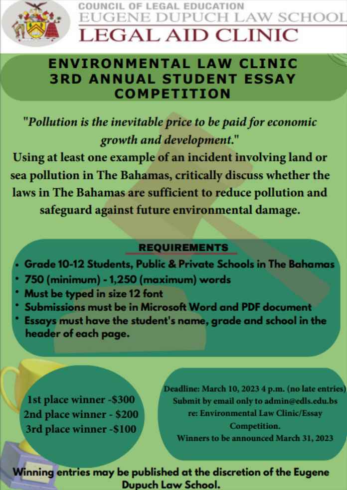 environmental essay competition 2023